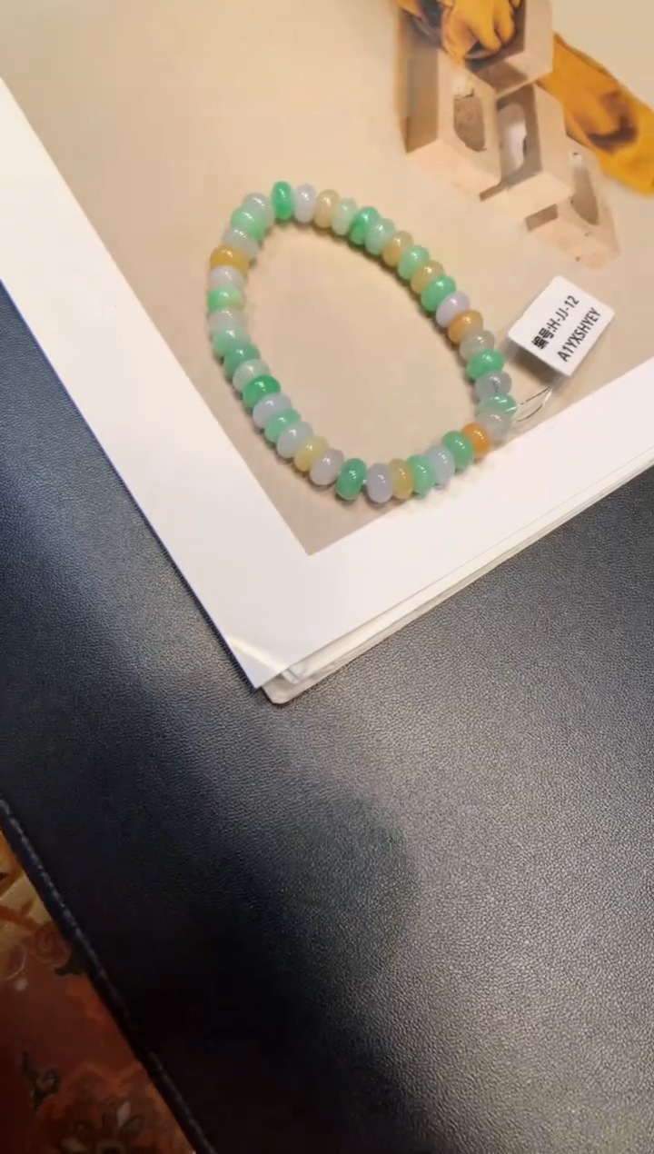 未镶嵌手串翡翠手串