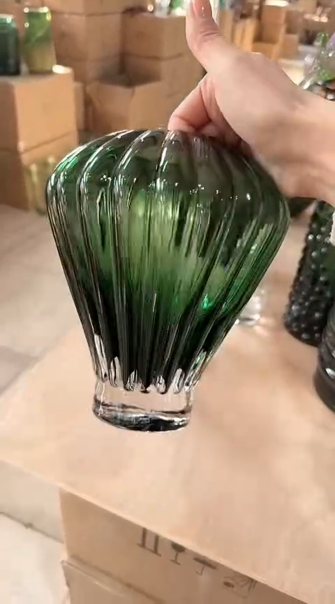 【闪购商品】玻璃绿色热气球