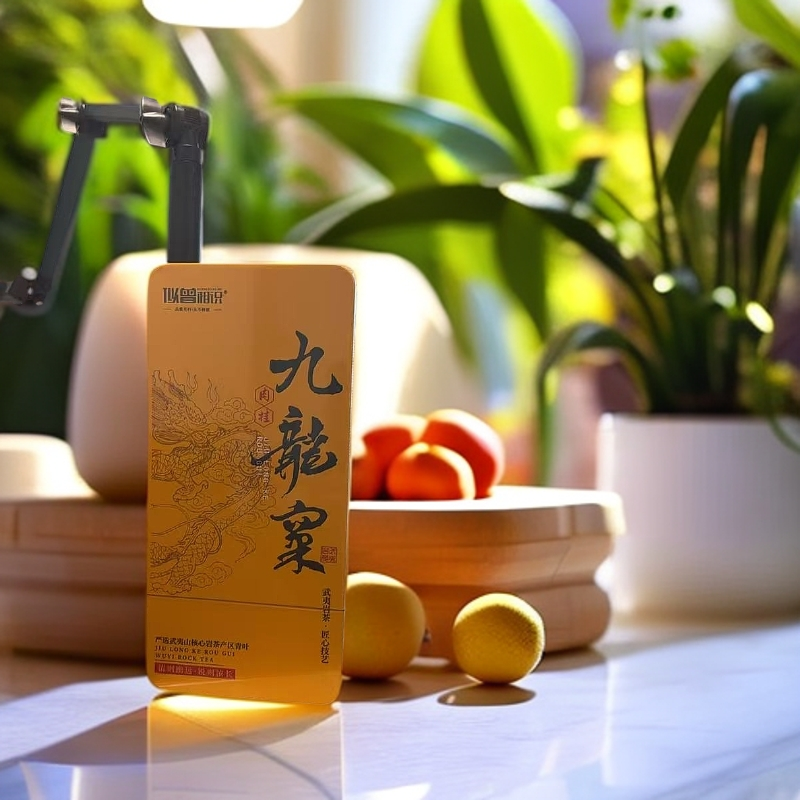 福建武夷岩茶-九龙窠肉桂12泡铁盒装F