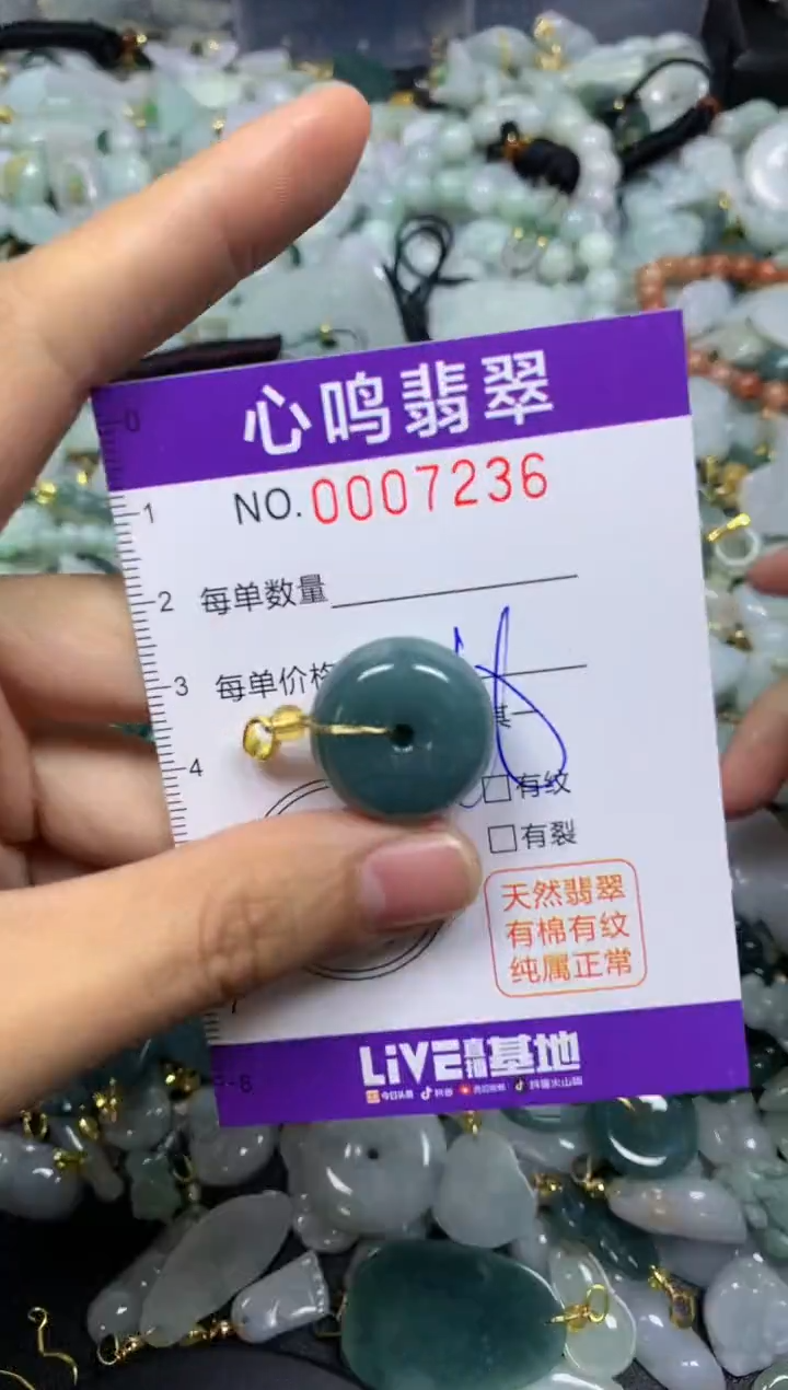 【闪购商品】翡翠颈饰未镶嵌闪购007236