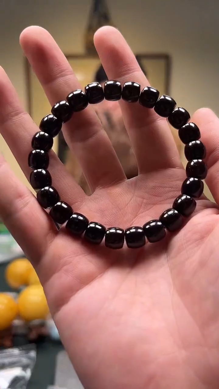 【闪购商品】椰蒂手串9mm 精工足尺椰蒂直切单圈