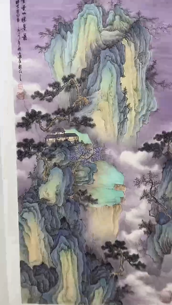 油画国画 宣纸 约70-140厘米