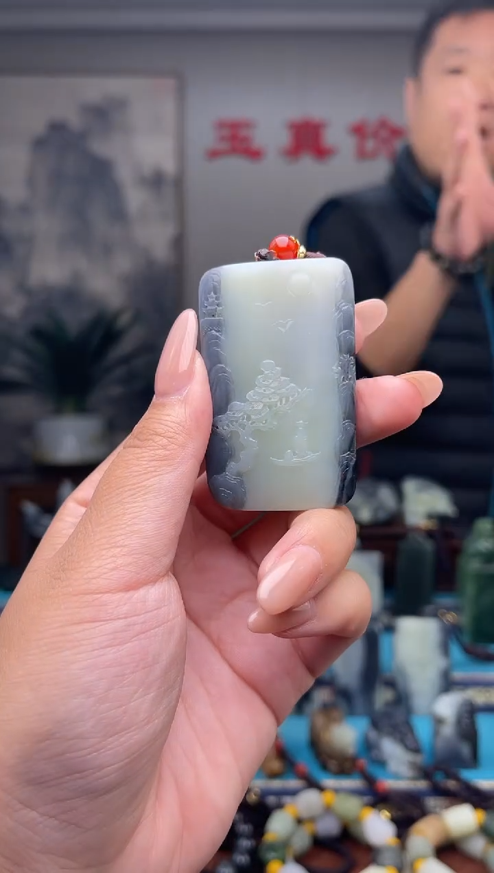 未镶嵌和田玉挂件1