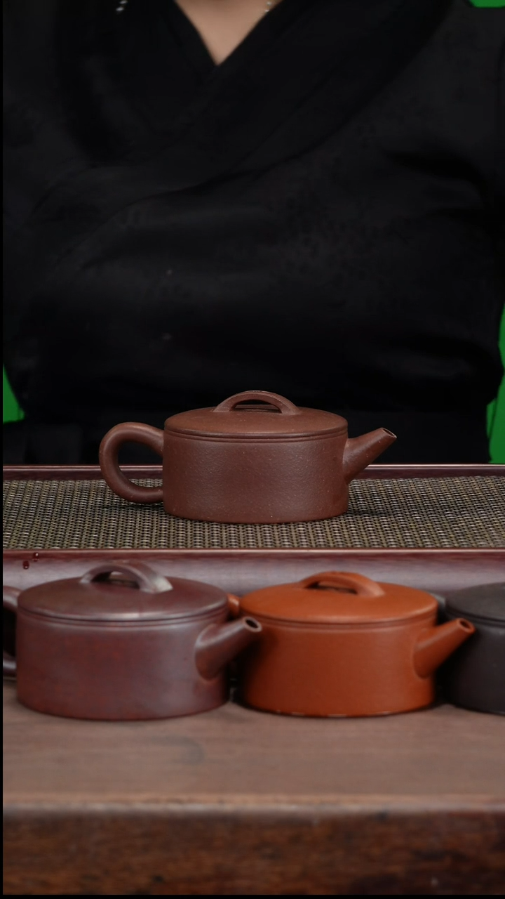 【闪购商品】紫砂茶壶零添加羊角山紫泥汉瓦壶