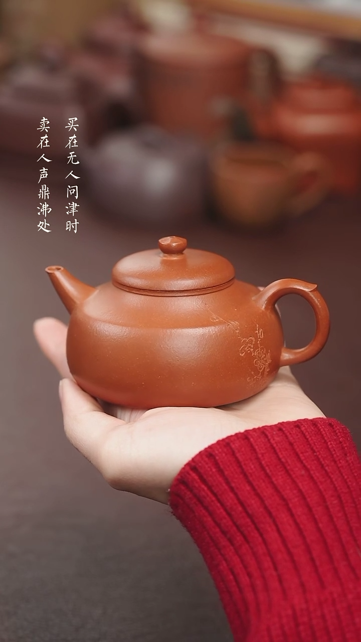【闪购商品】紫砂茶壶堵程尧降坡泥幽居
