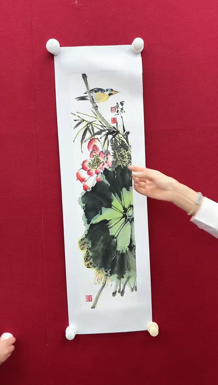 【闪购商品】国画L-赵老师-绘画作品-888
