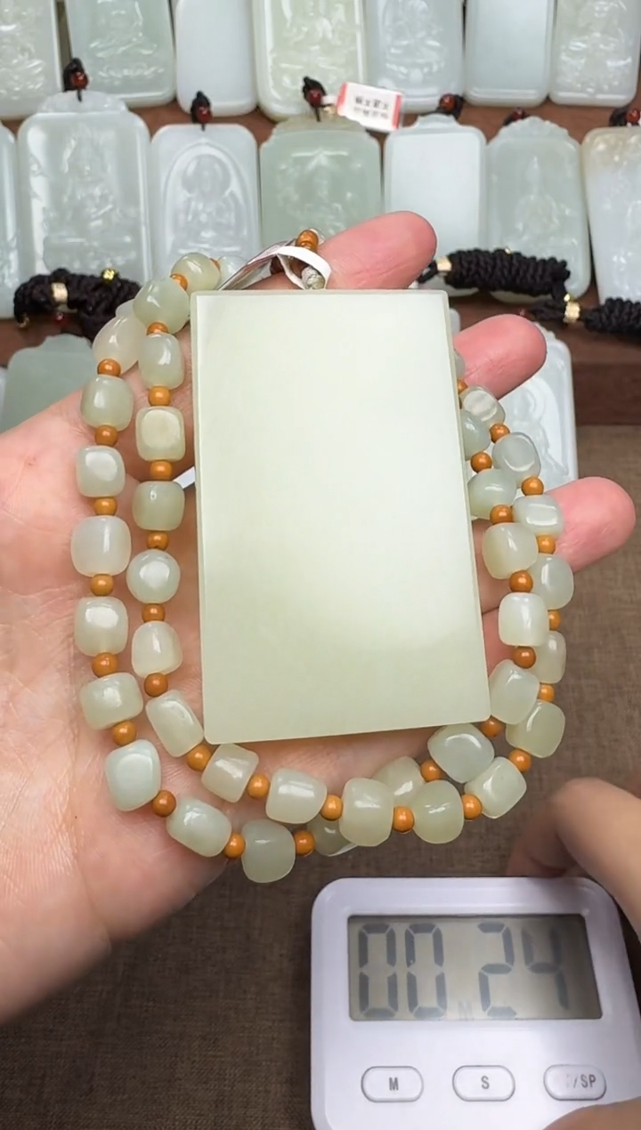 【闪购商品】和田玉颈饰未镶嵌楊