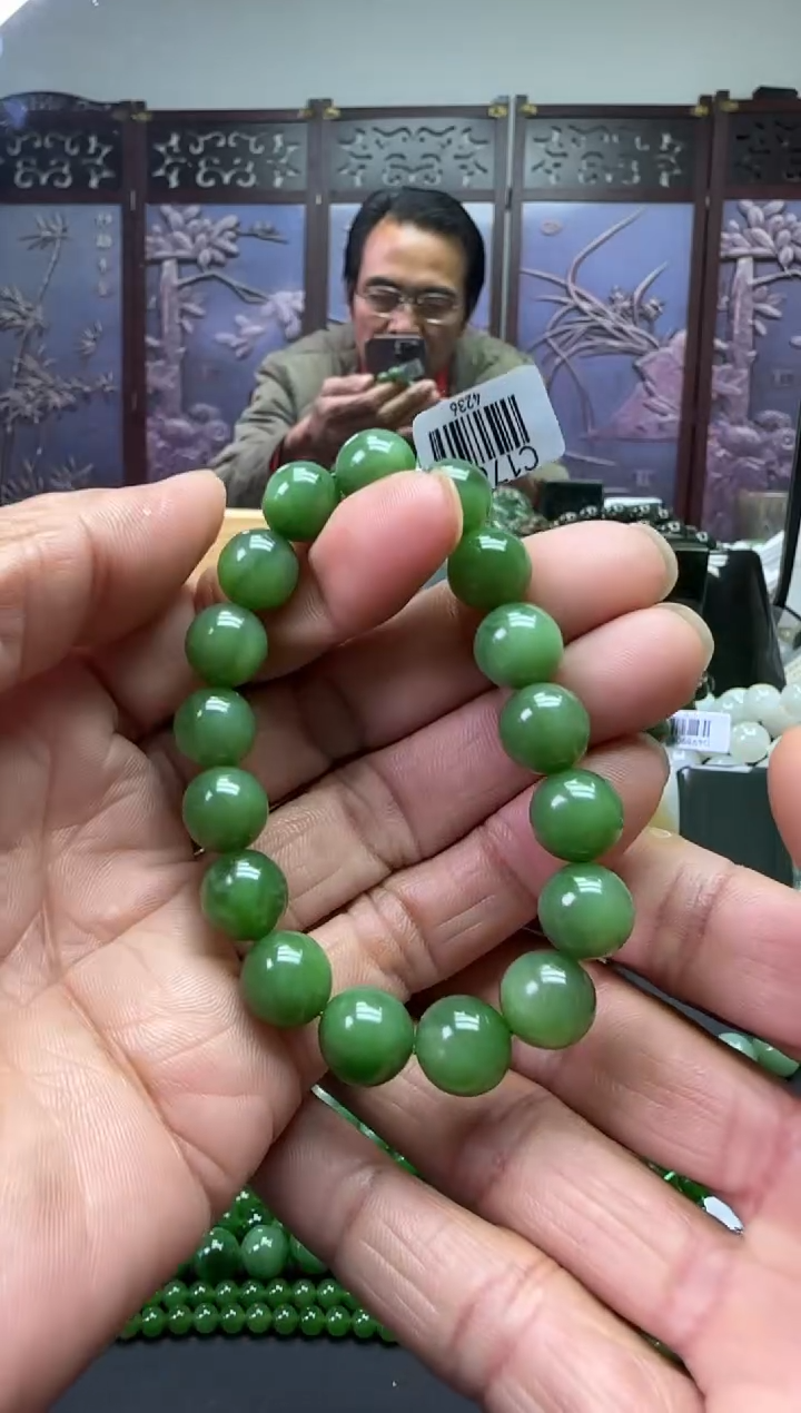 未镶嵌和田玉珠宝奇石手串