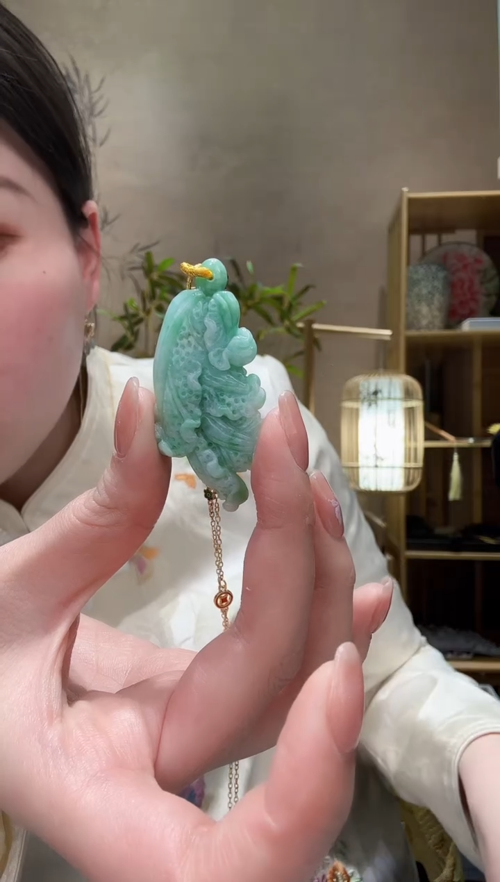 【闪购商品】翡翠颈饰未镶嵌吊坠