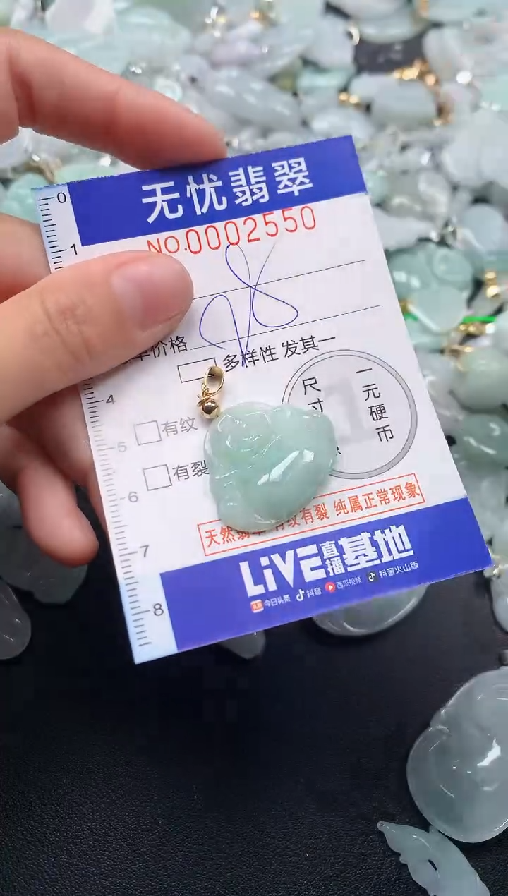 颈饰未镶嵌翡翠2550