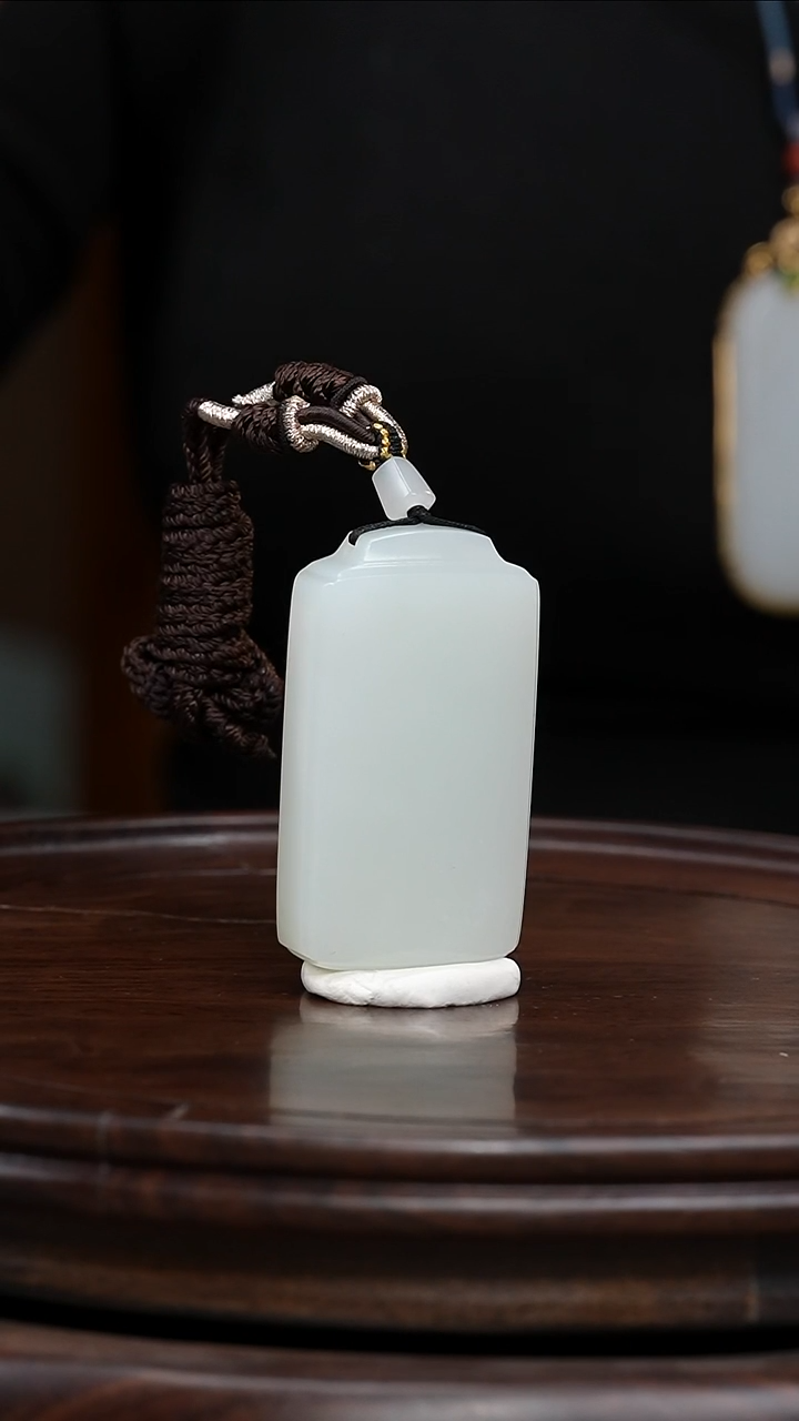 未镶嵌和田玉挂件5*7 