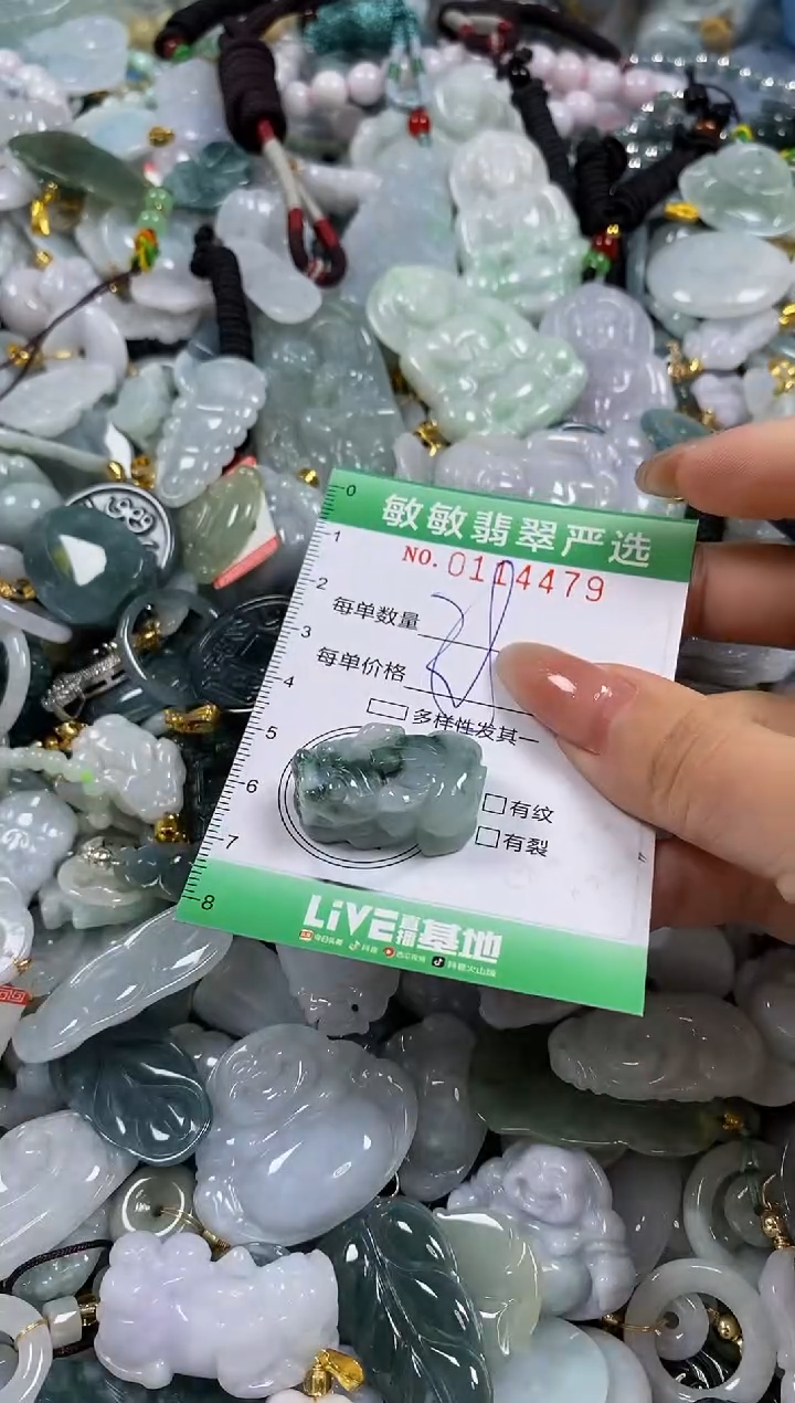 【闪购商品】翡翠颈饰未镶嵌闪购0114479