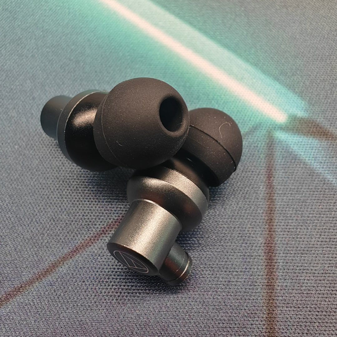 99新  铁三角重低音改装插线金属耳机DIY