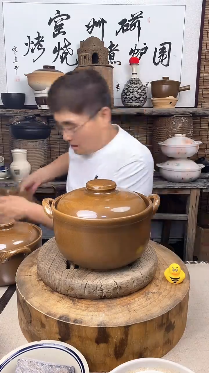 陶土草木灰5升汤煲