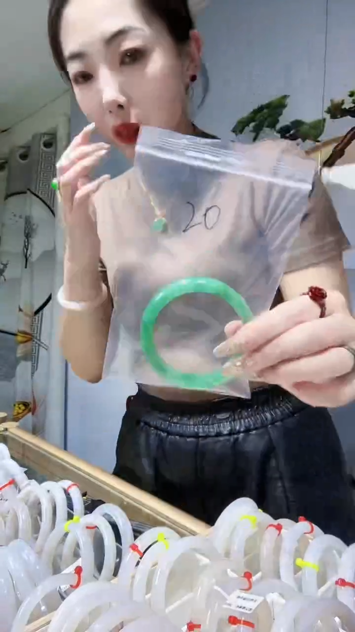 【闪购商品】东陵石手镯合金东陵玉58-59 圈口