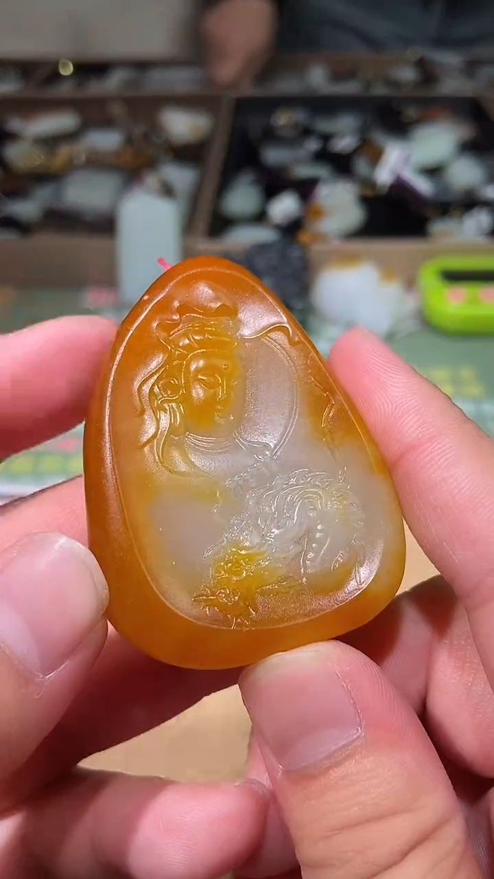 颈饰未镶嵌和田玉多样性拍一发一273