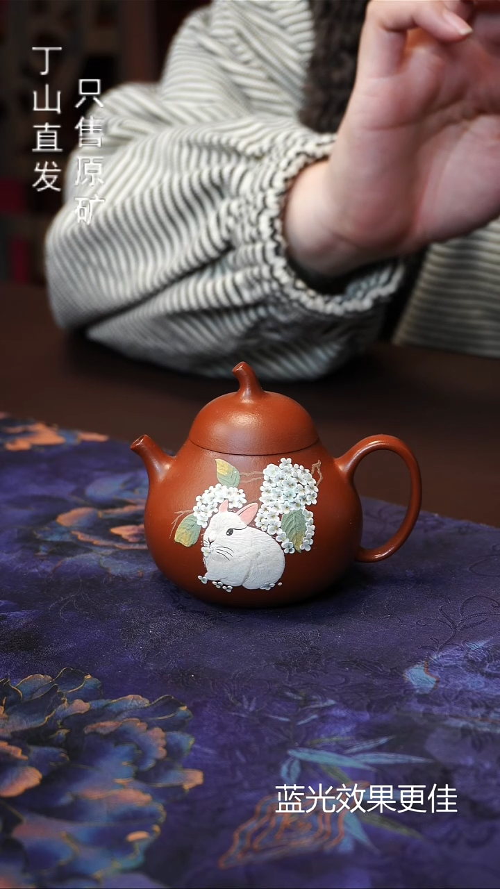 茶壶紫砂宜兴紫砂原矿紫砂制品紫砂泥自制