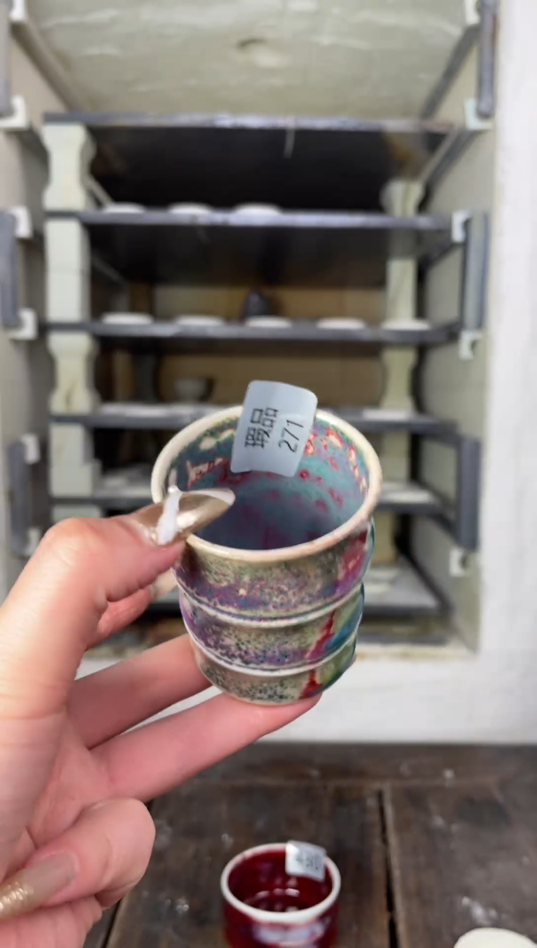 【闪购商品】摆件钧瓷手工茶器窑变