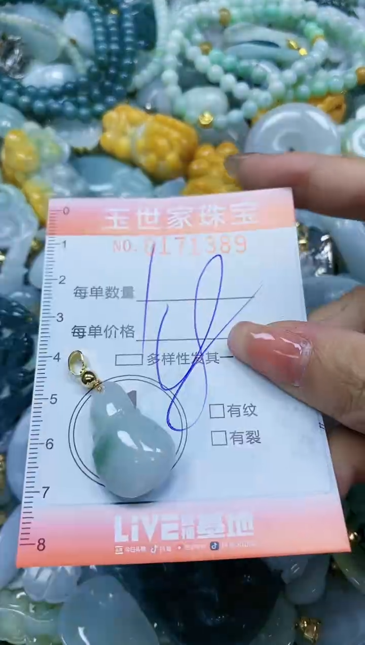 【闪购商品】翡翠颈饰未镶嵌闪购0171389