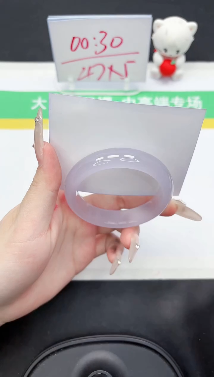 【闪购商品】石英质玉手镯未镶嵌85-55.3