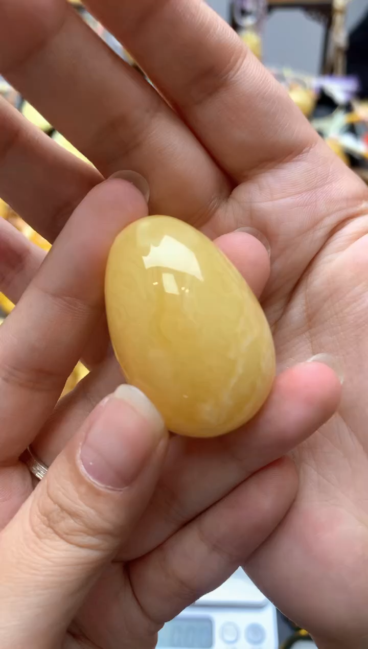 未镶嵌琥珀珠宝奇石041琥珀蜜蜡花粉有纹小坑介意勿拍