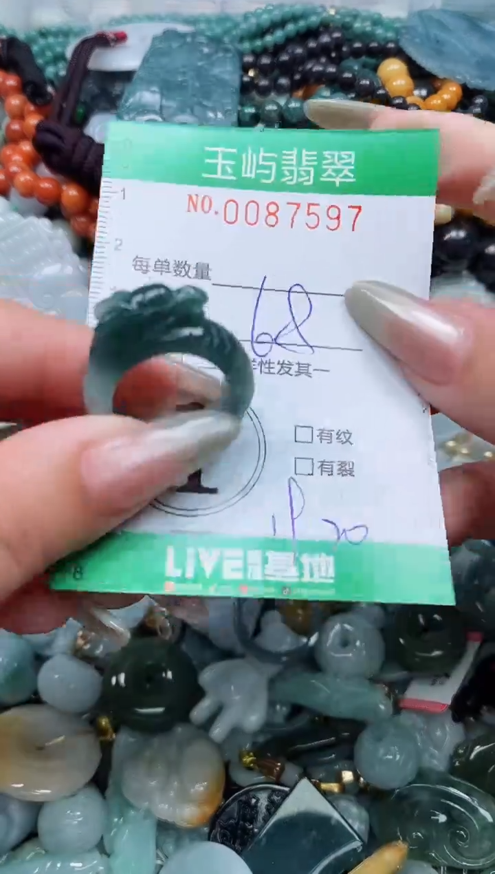 【闪购商品】翡翠颈饰未镶嵌闪购0087597