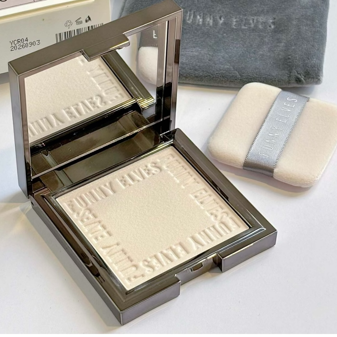 控油定妆柔焦蜜粉饼7g