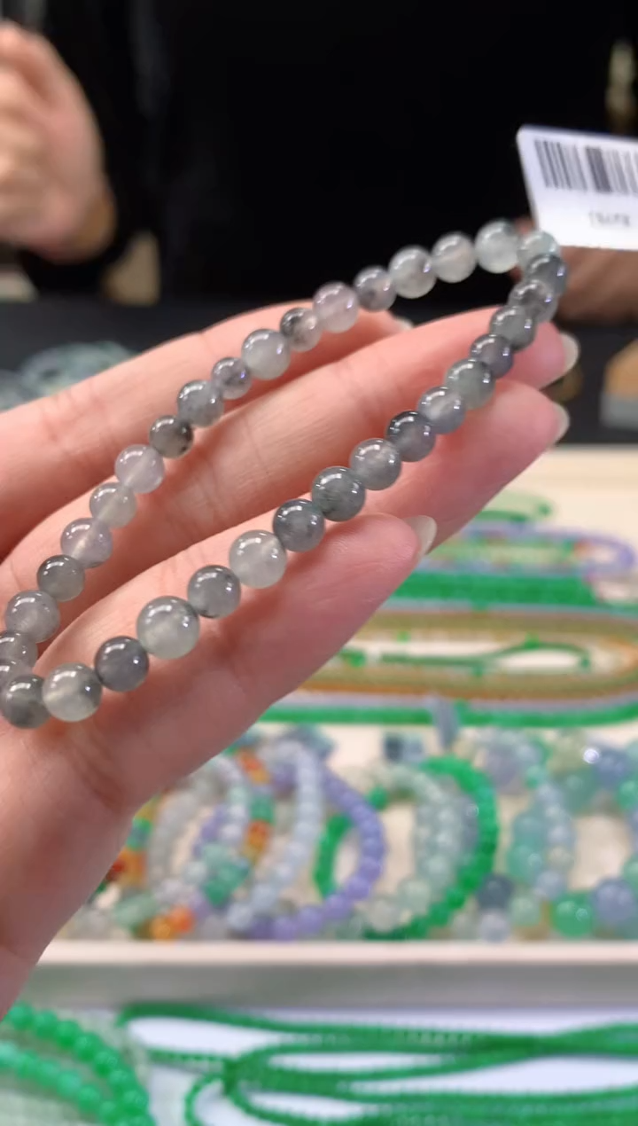 未镶嵌手串翡翠A793|480