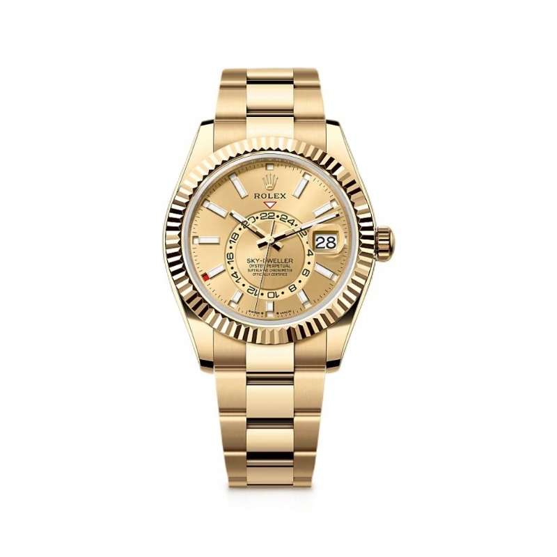 95新 Rolex/劳力士 劳力士纵航者326938/15全套/41表径/K黄金