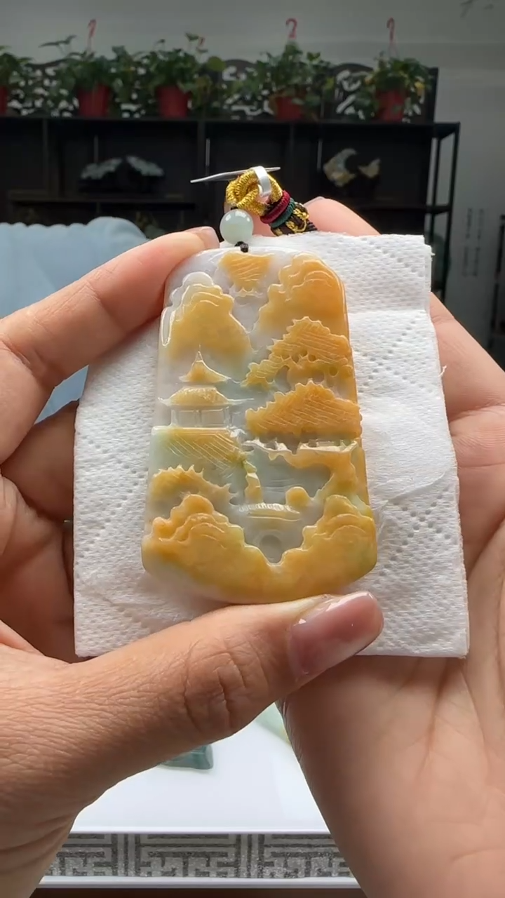 【闪购商品】翡翠颈饰未镶嵌天然翡翠A货吊坠