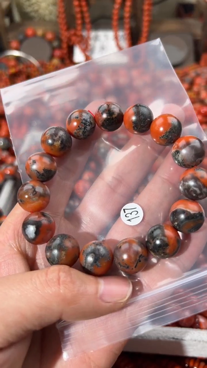 南红玛瑙未镶嵌手串14