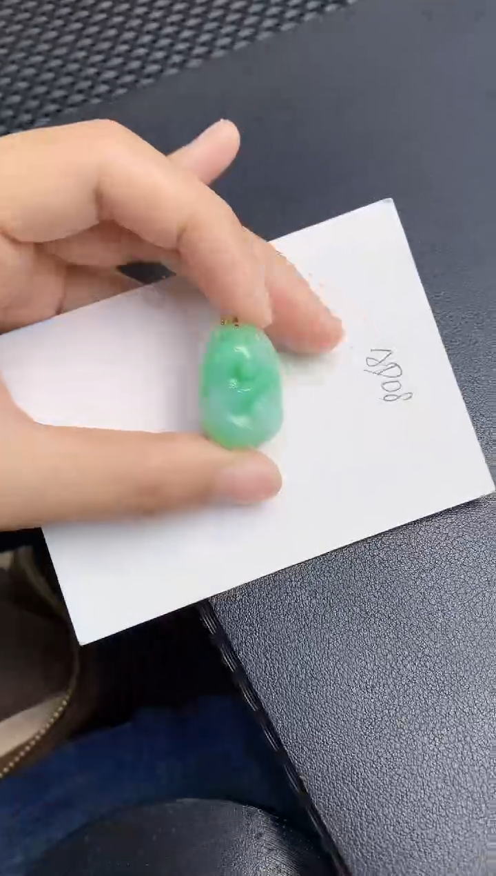 【闪购商品】翡翠颈饰18K金镶嵌000000000