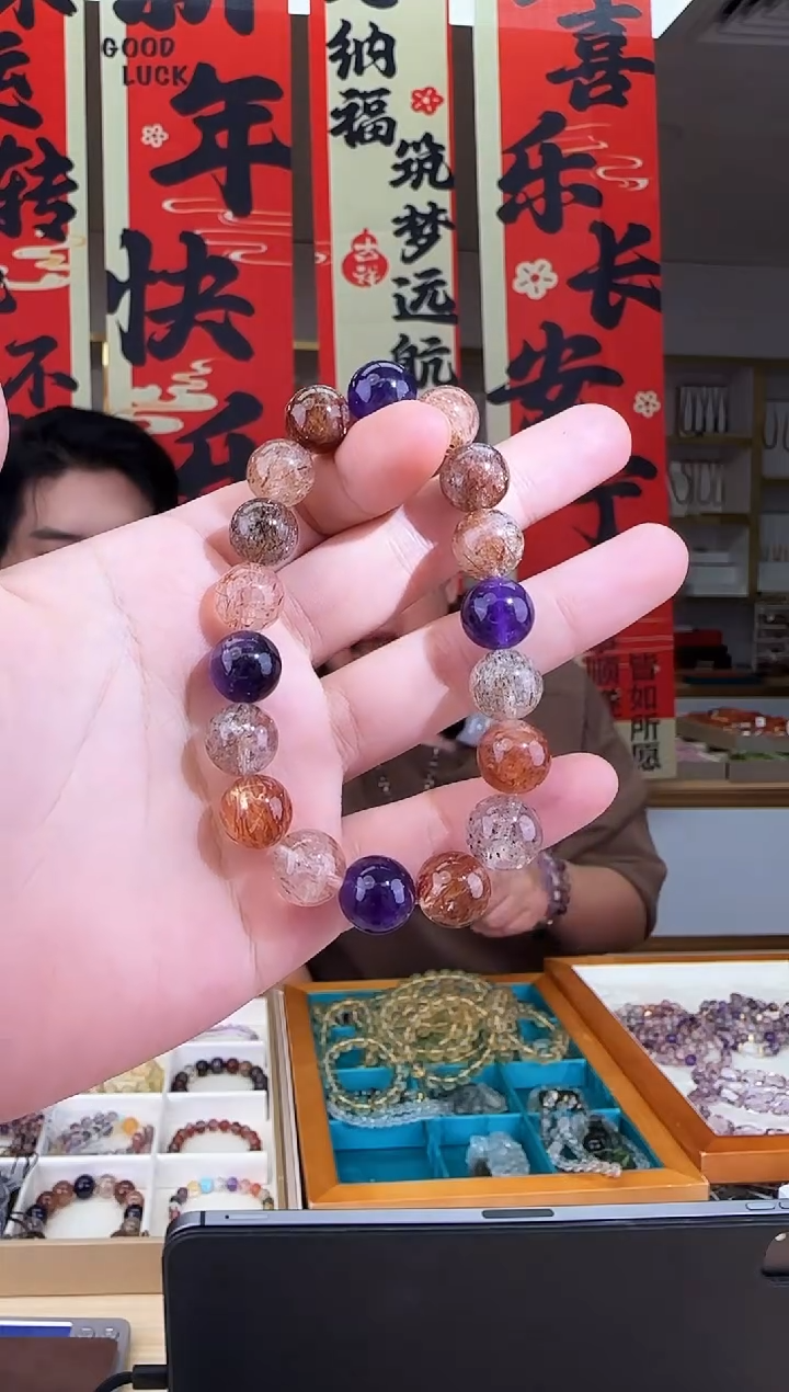 【闪购商品】水晶手链未镶嵌多样性发一件 