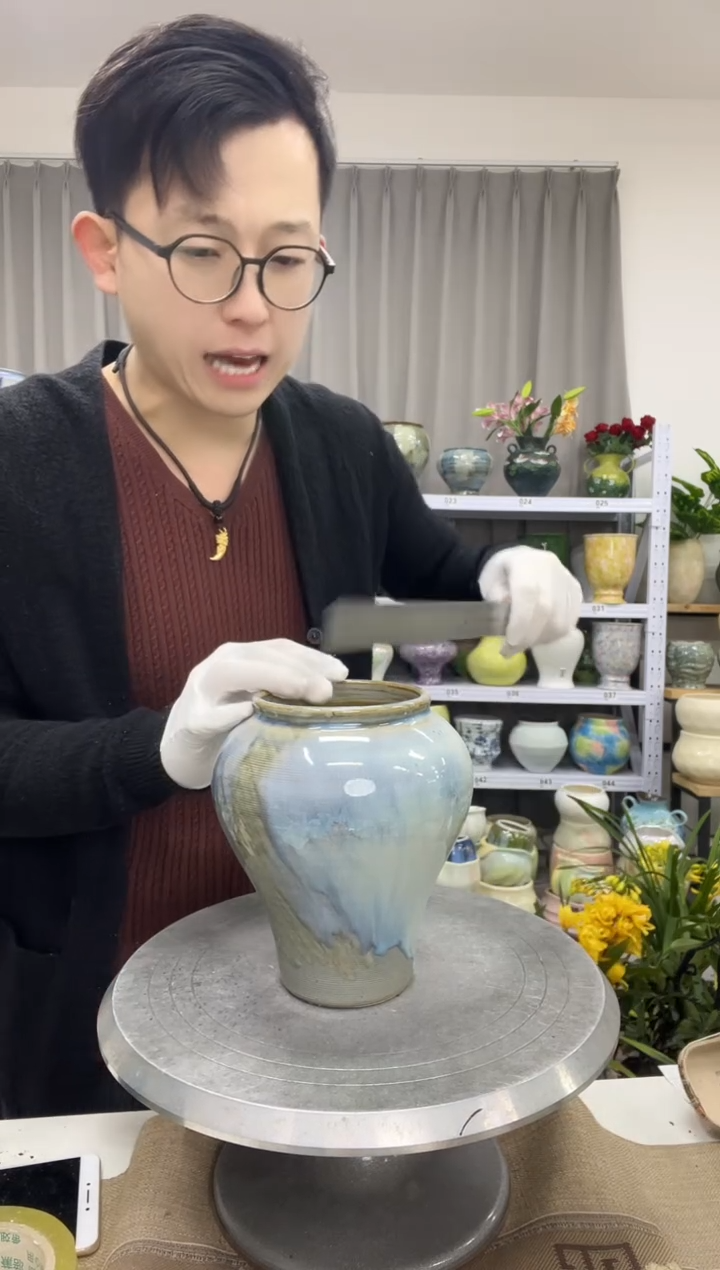 【12.13】花盆链接 高： 18 口：9.5