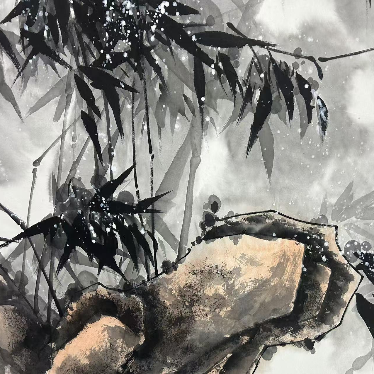 装饰画 装饰客厅 宣纸画芯