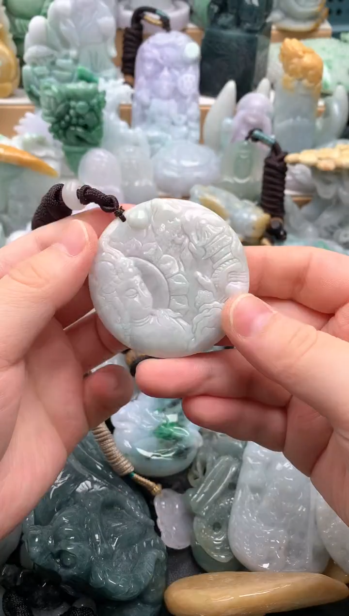 吊坠(不含链)未镶嵌翡翠1