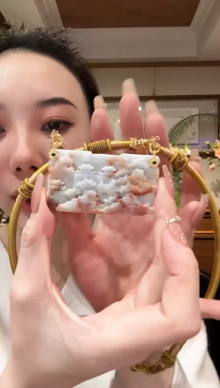 【闪购商品】翡翠颈饰未镶嵌国风