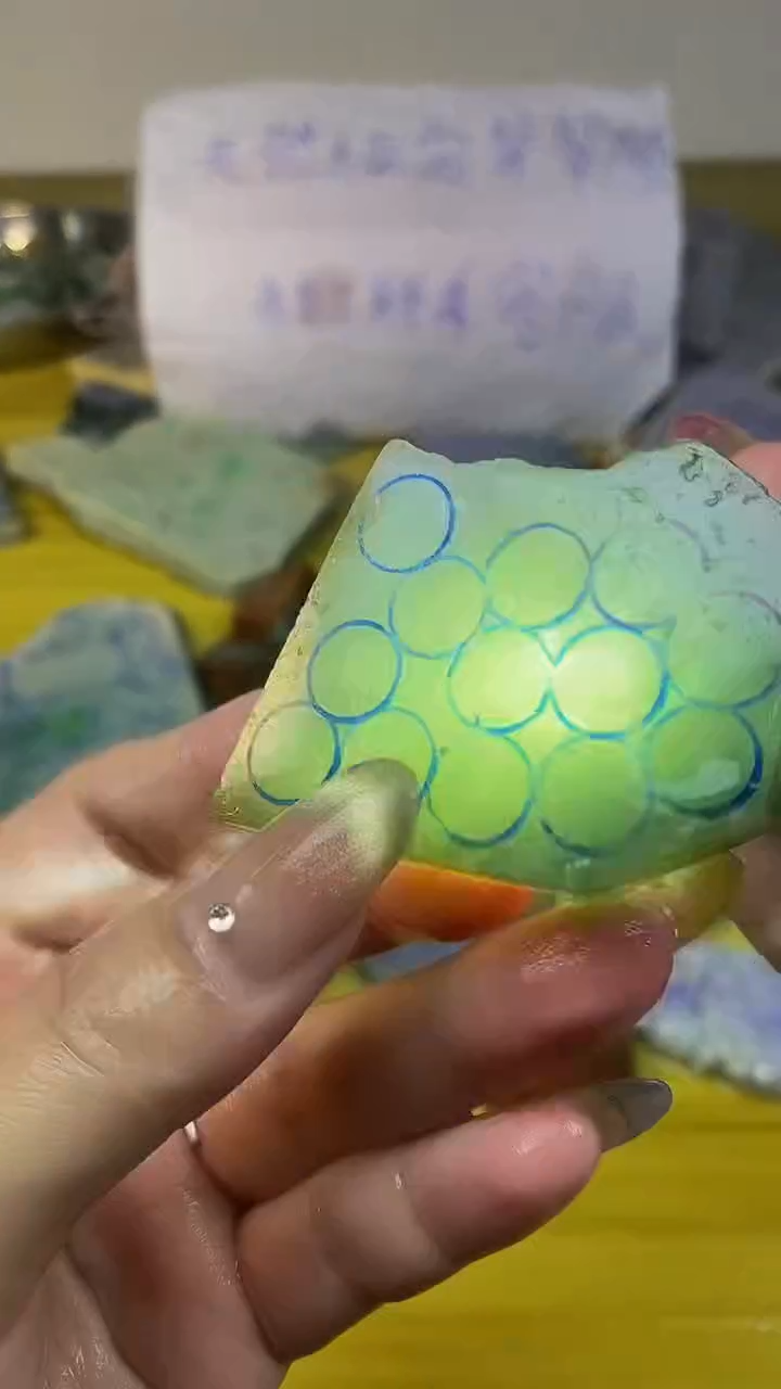 散珠翡翠天然缅甸翡翠A货28