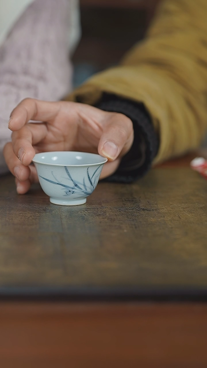 【闪购商品】弥云斋慕古兰花杯