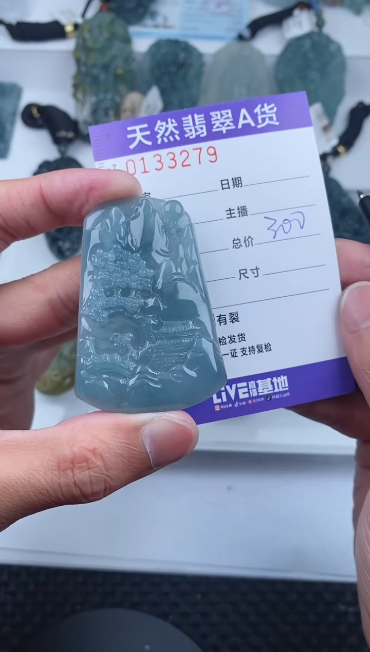 【闪购商品】翡翠颈饰未镶嵌       278