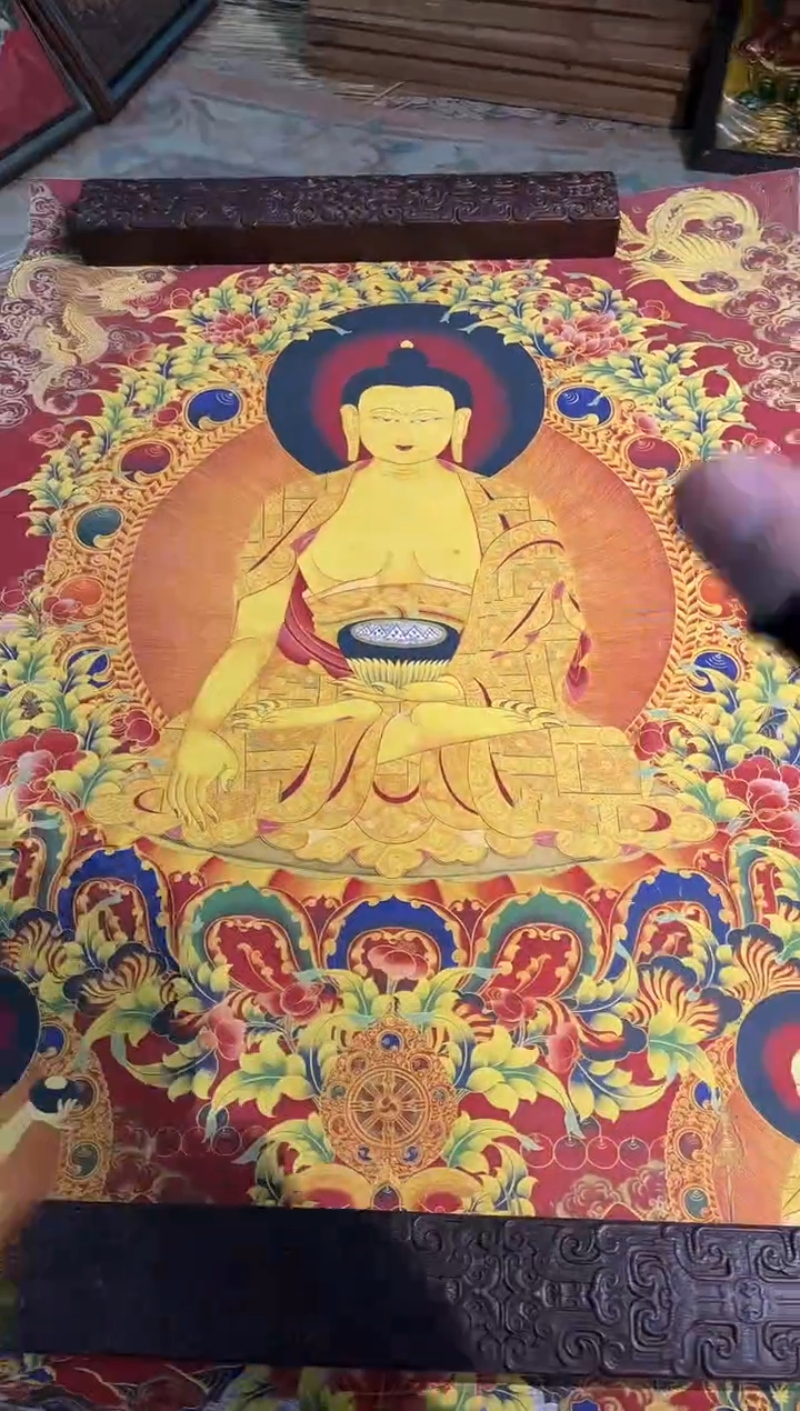 卷轴画天天的唐卡tk160