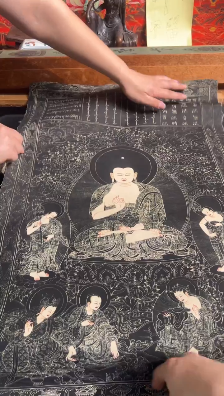 卷轴画卷轴画奥奥的唐卡