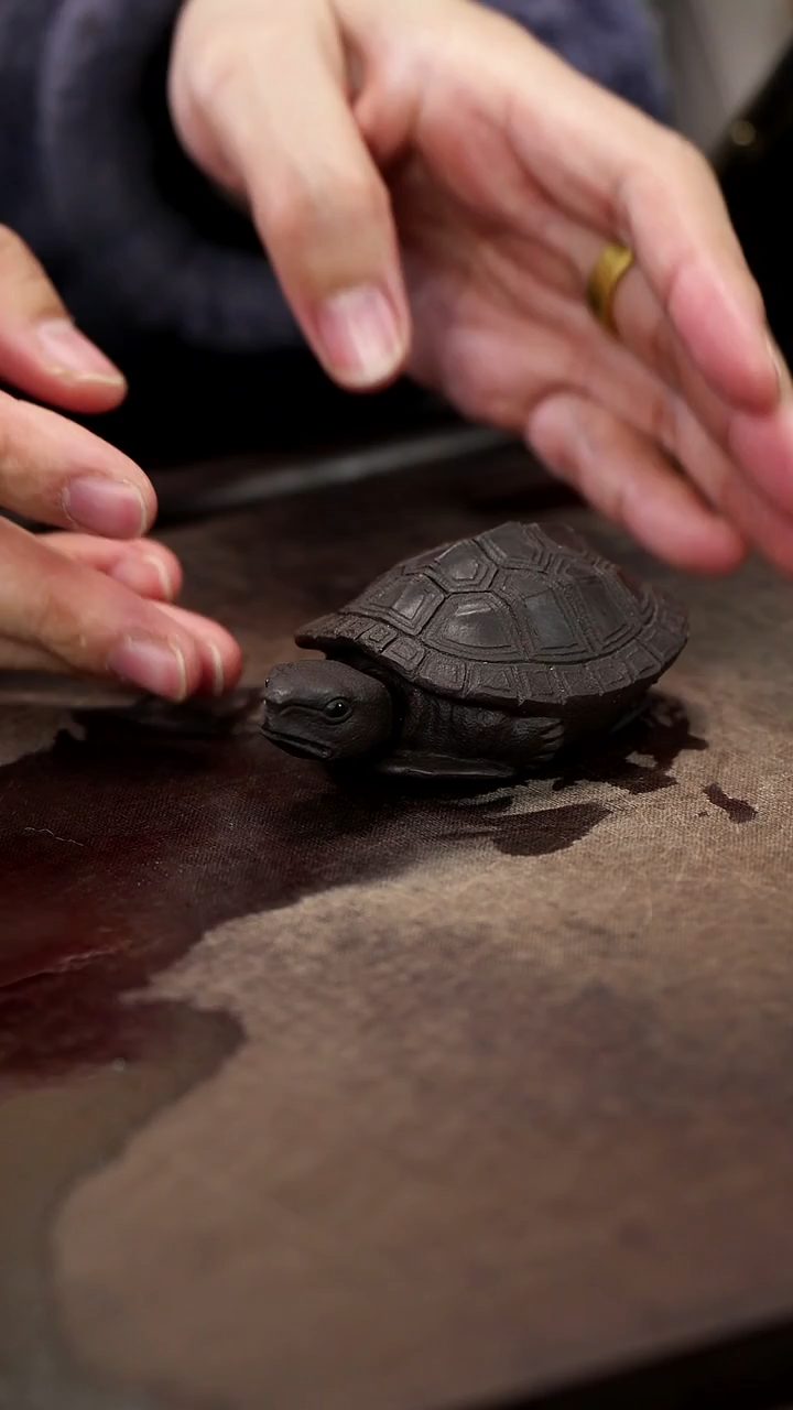 紫砂茶宠紫砂乌龟