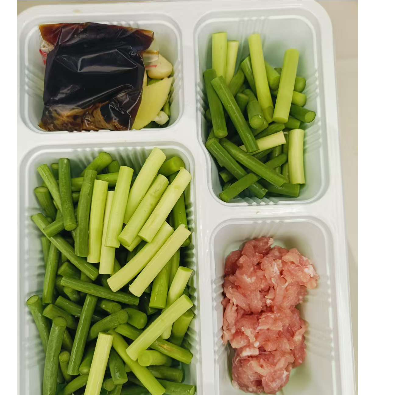 蒜苔爆炒肉