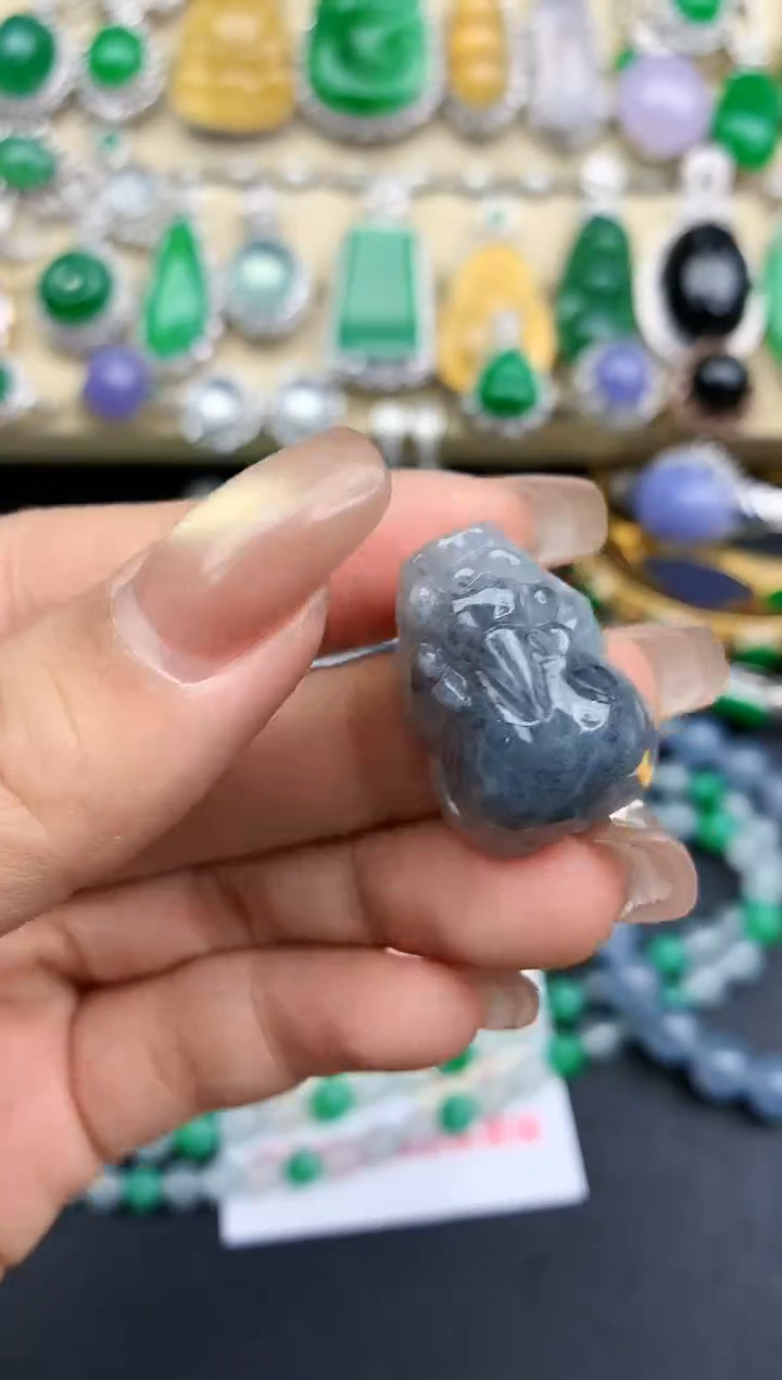 颈饰未镶嵌翡翠174-中国好珍宝