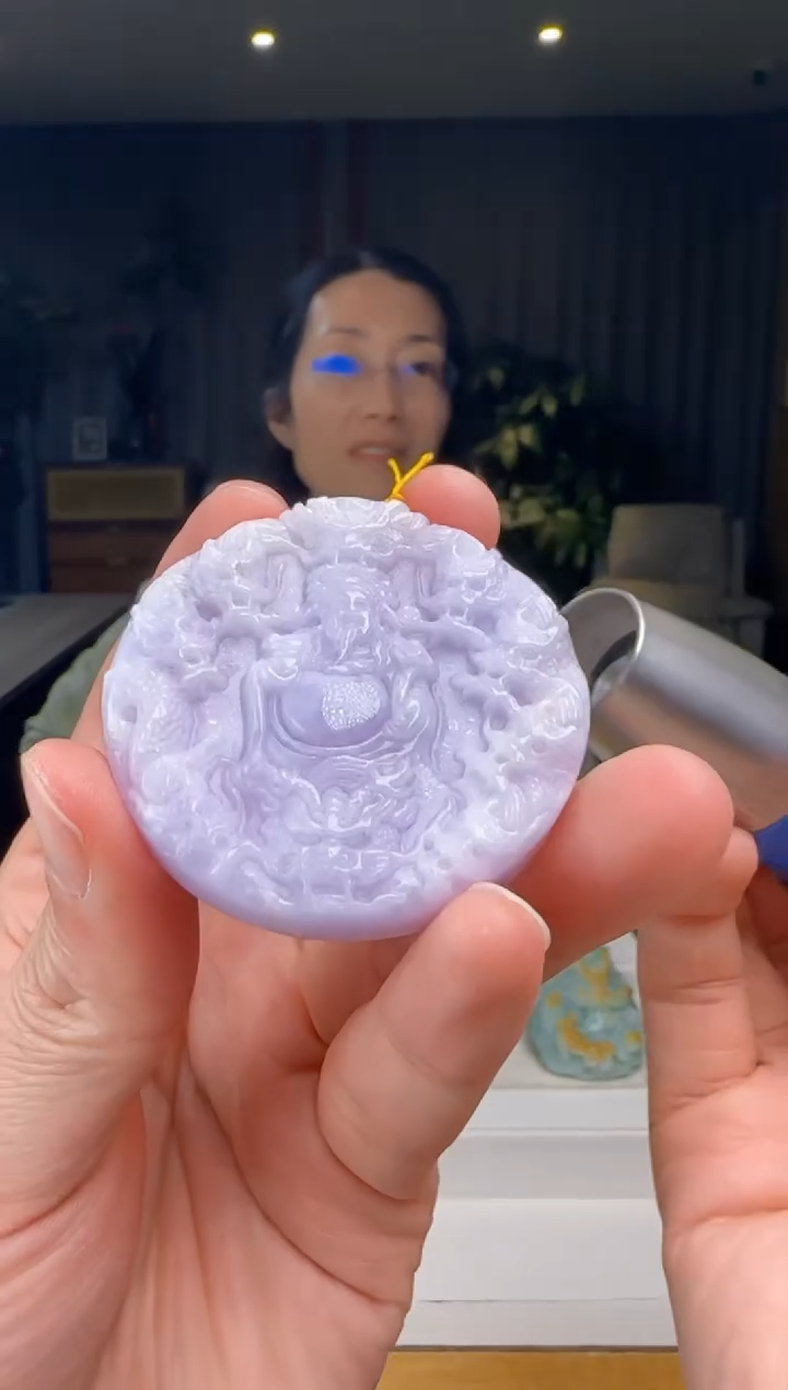 【闪购商品】翡翠吊坠(赠链)未镶嵌DY@@960Q3J10702M