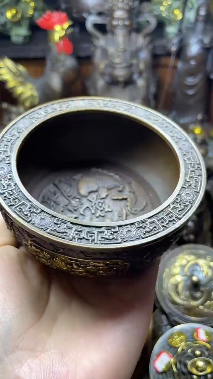 闪购链接，点击下单，有运费险，铜摆件