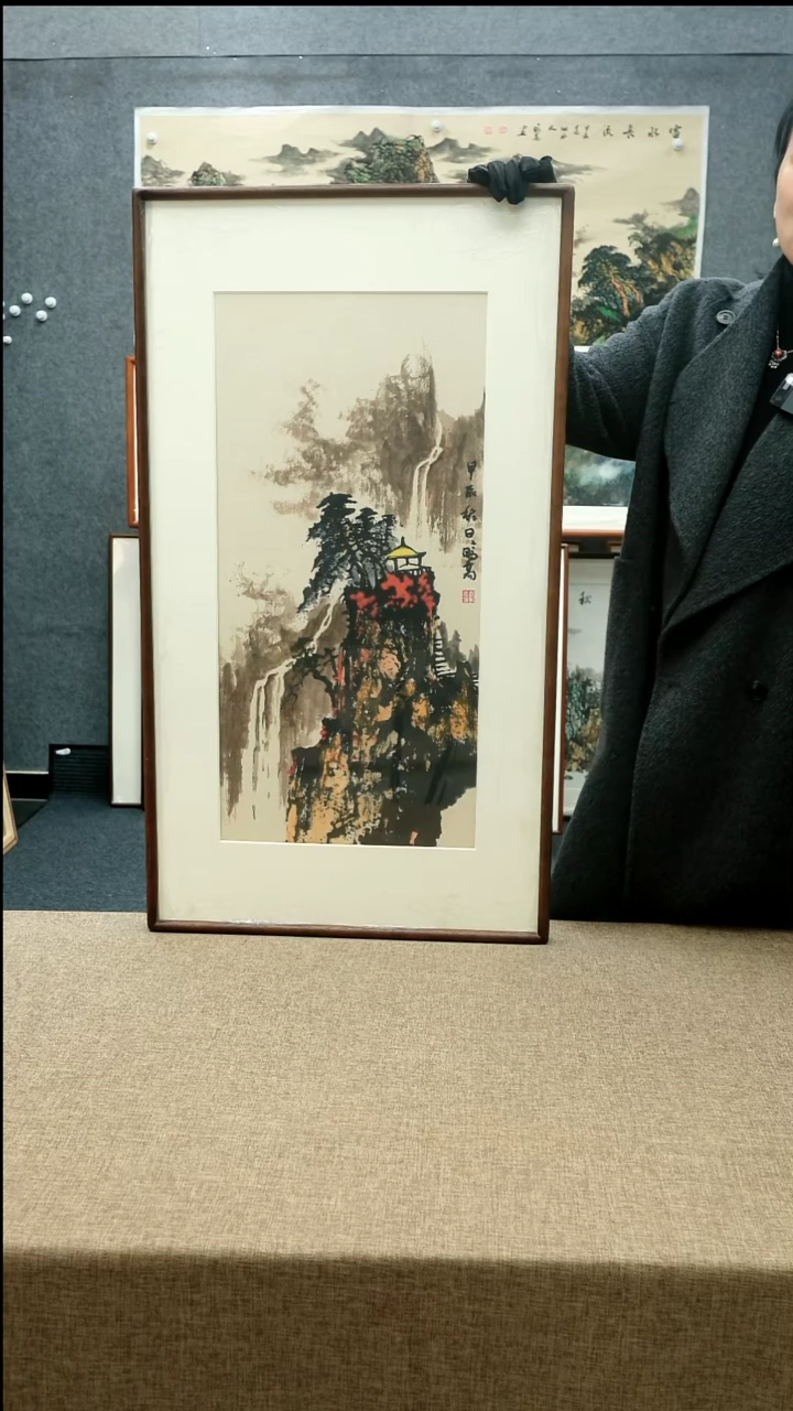 【闪购商品】国画52*92唐鹏高老师山水