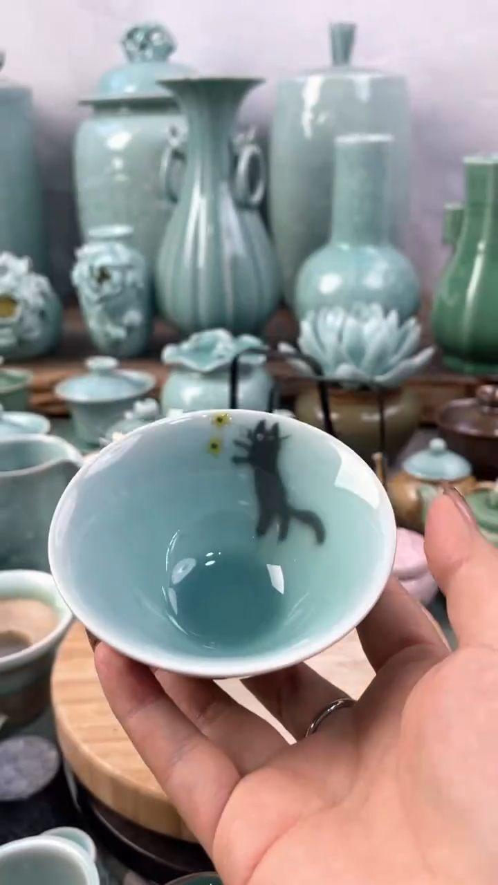 【闪购商品】纯手工 福利款 慧仙青瓷 瓷器