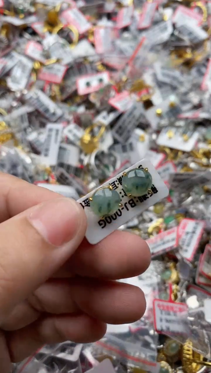 【闪购商品】翡翠戒指银S925镶嵌22222---6